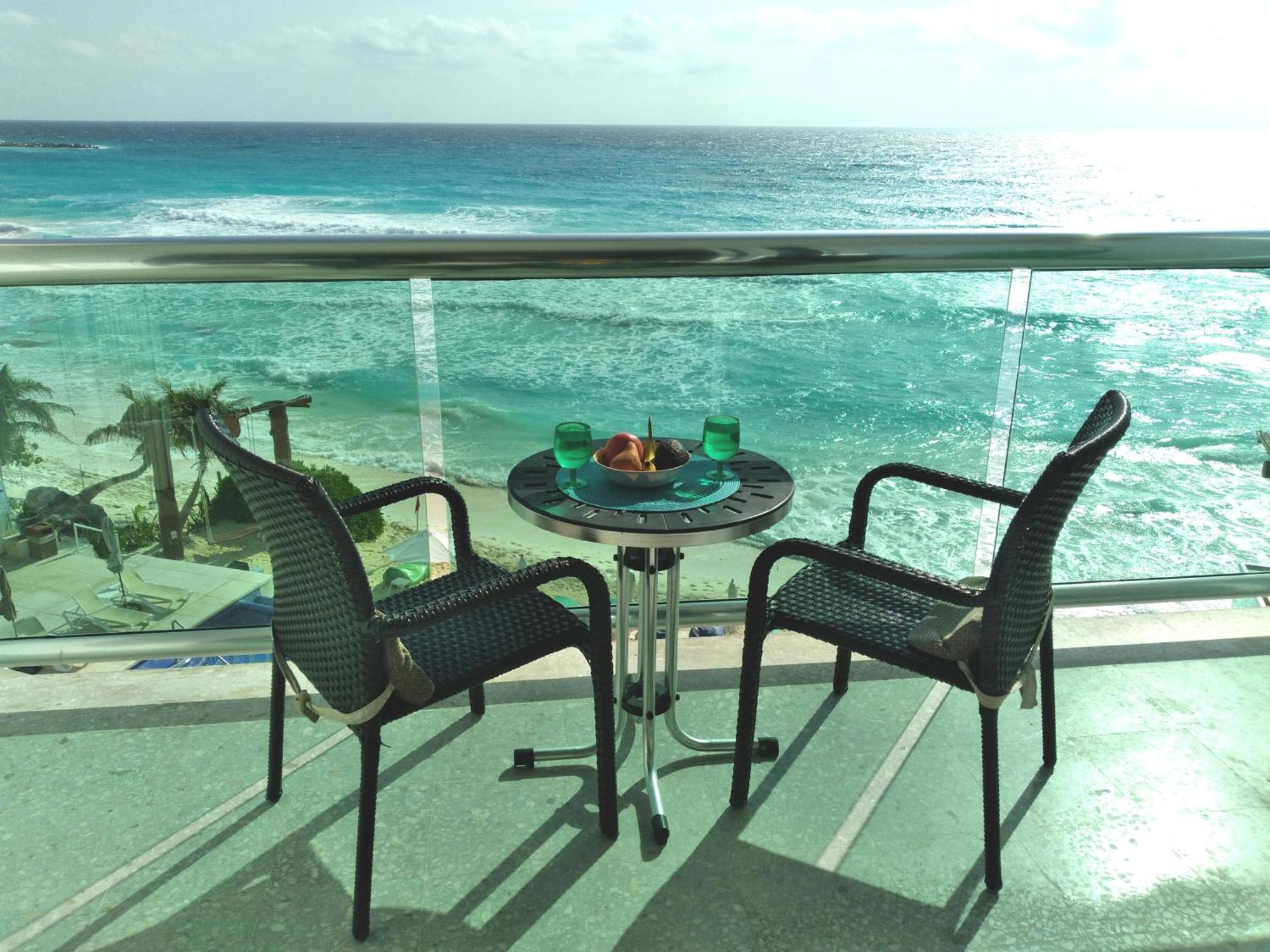 1 Bedroom Seaview Condo In Ocean Dream Resort Cancun Bagian luar foto